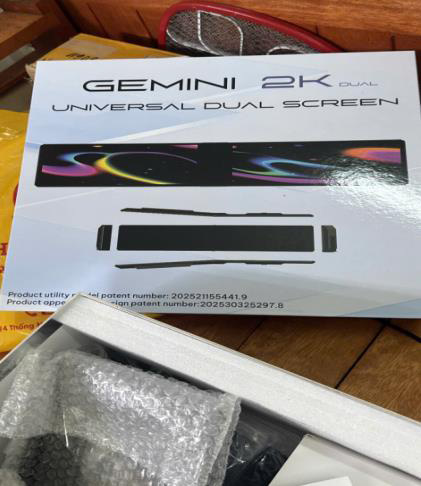 Màn hình Gemini Dual 2K liền cam 360 RAM 6 - 64GB